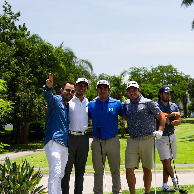 Golf tournament with Ale Tosti and Damian Fuentes