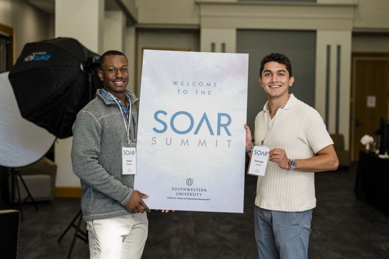 SOAR Summit welcome sign